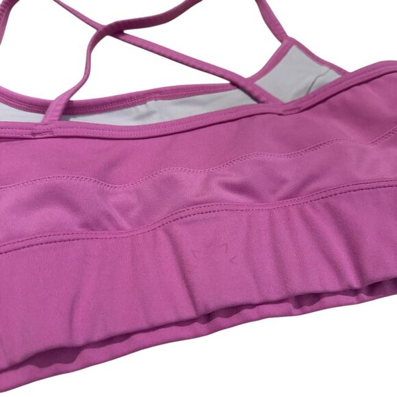 Varley Let's Move Irena Bra in Super Pink Size S - Picture 3 of 7